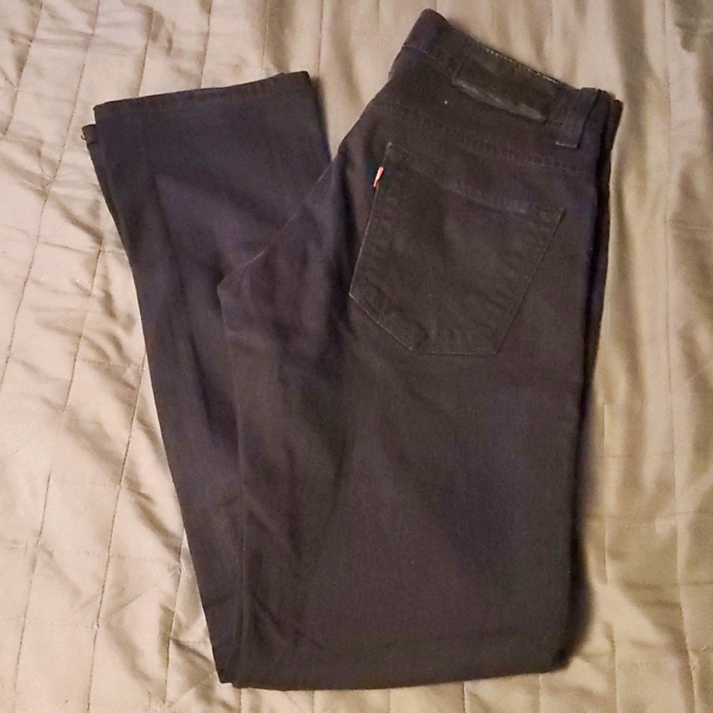 LEVI'S 511 black stretch jean 30x30